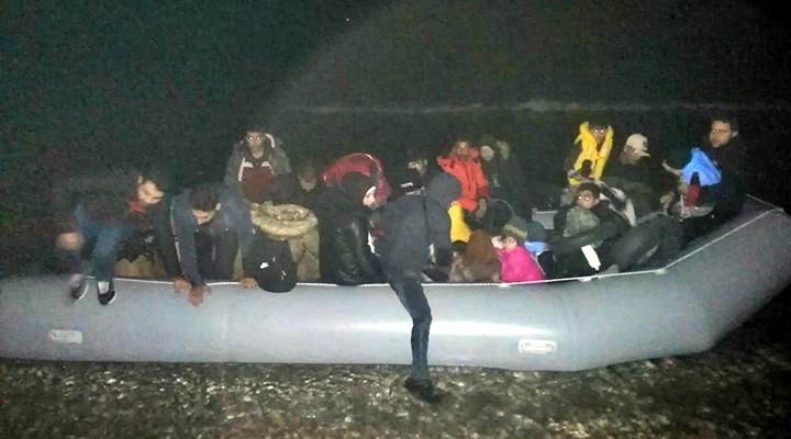 İzmir de 181 kaçak göçmen yakalandı