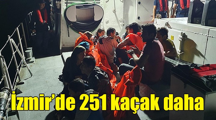 İzmir de 251 kaçak daha