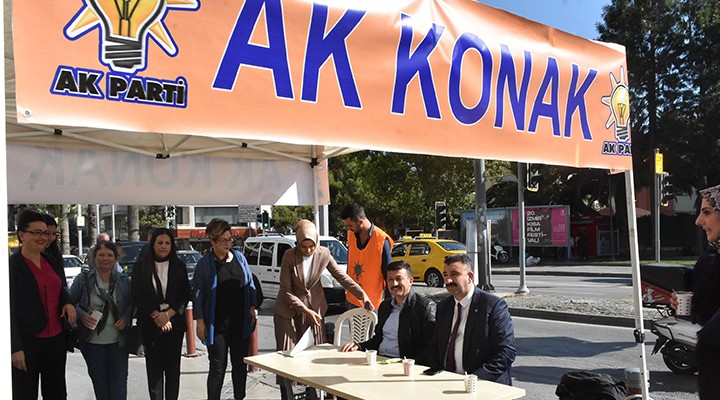 İzmir de  AK Noktalar  hizmette