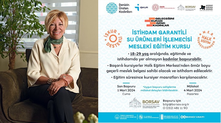 İzmir'de 'İş Garantili Meslek Kursu' kayıtları başladı
