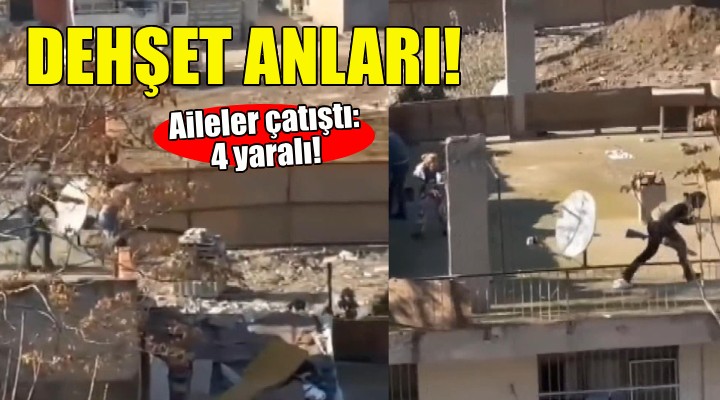 İzmir de aileler çatıştı: 4 yaralı!