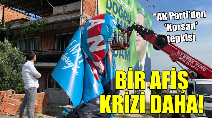 İzmir de bir afiş krizi daha...