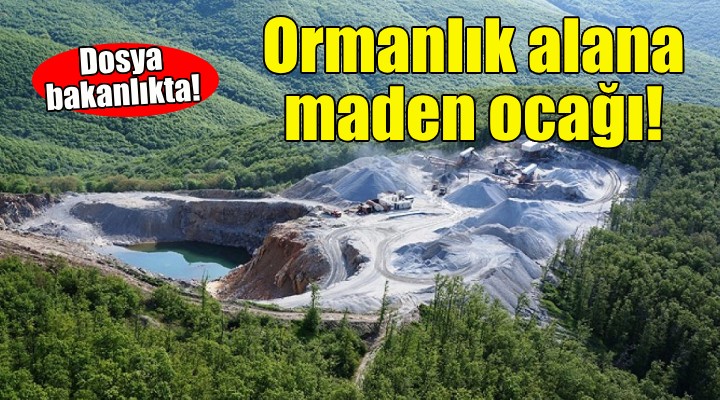 İzmir de bir maden ocağı başvurusu daha!