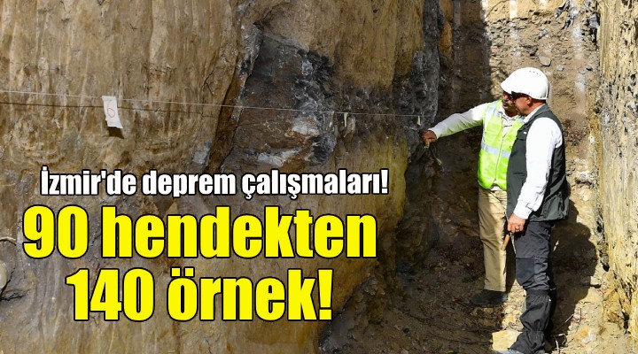 İzmir de deprem çalışmaları!