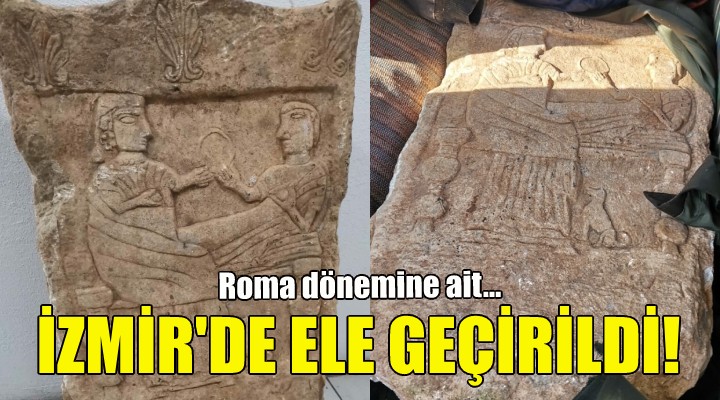 İzmir de ele geçirildi... Roma dönemine ait!