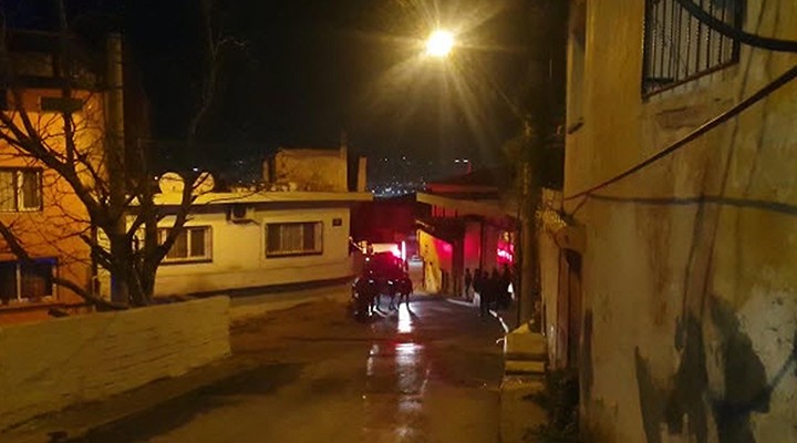 İzmir de ev yangını: 1 ölü