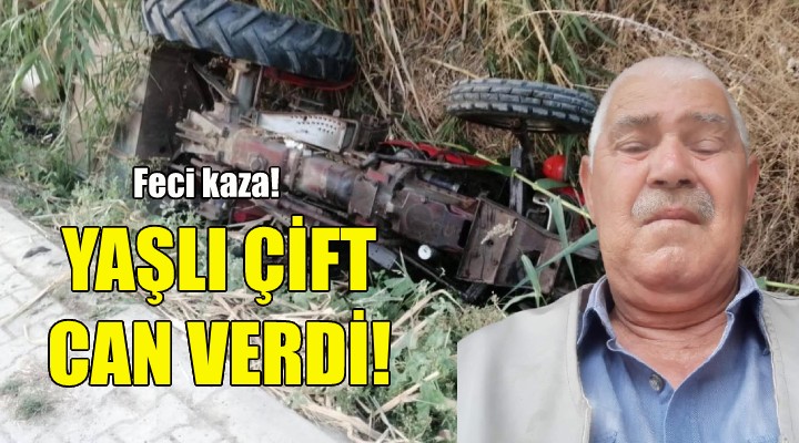 İzmir de feci kaza: 2 ölü!