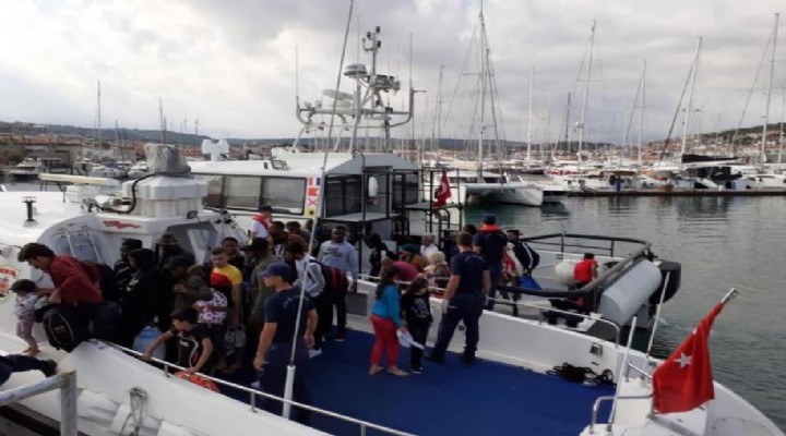 İzmir de kaçak göçmen operasyonu