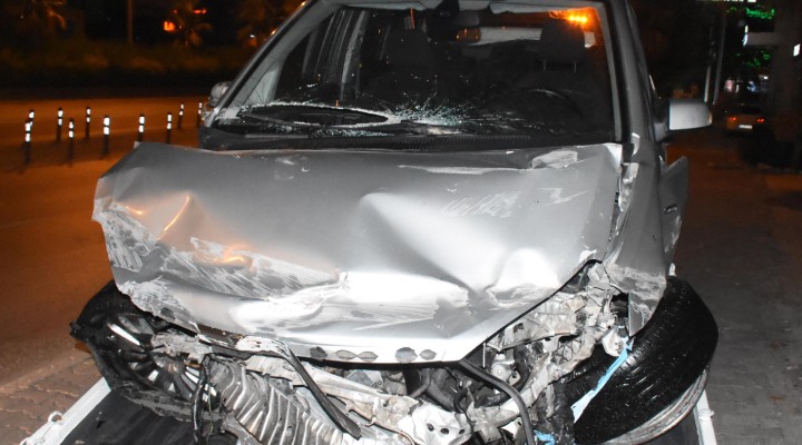 İzmir de kaza: 5 yaralı