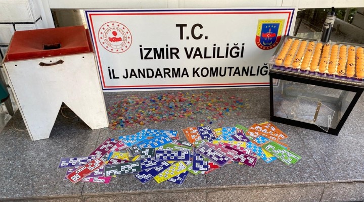 İzmir de kumar oynayan 48 kişiye ceza