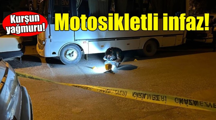 İzmir de motosikletli infaz!