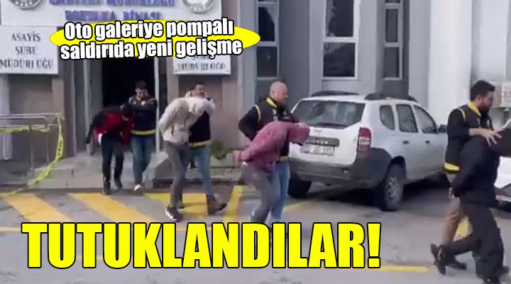 İzmir de otomobil galerisine pompalı tüfekli saldırıda yeni gelişme