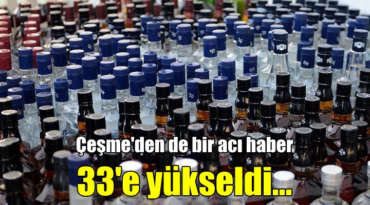 İzmir de sahte içkiden ölenlerin sayısı 33 ye yükseldi