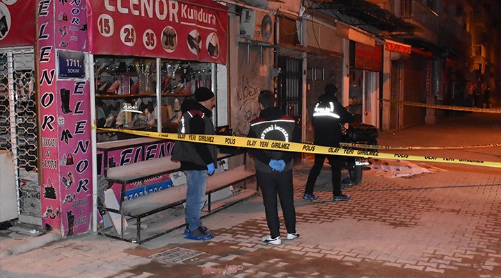 İzmir de sokak ortasında cinayet...