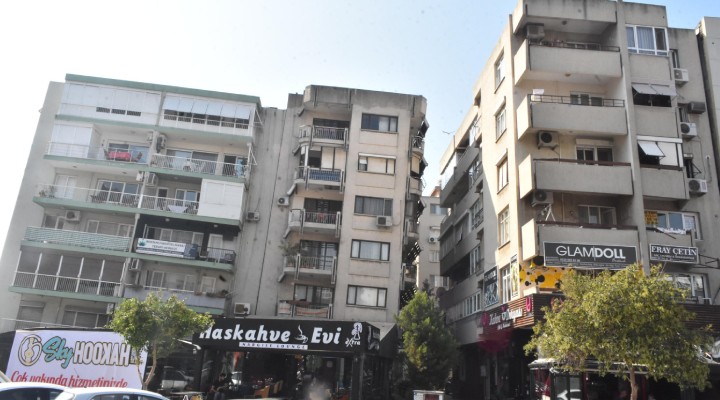 İzmir de yatık duran binalar için tahliye kararı