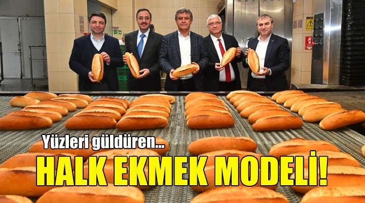 İzmir de yüzleri güldüren Halk Ekmek modeli!