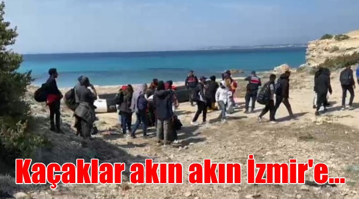 İzmir de 27 kaçak göçmen yakalandı, 4 organizatör tutuklandı
