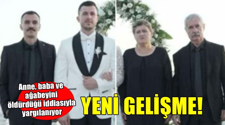 ?zmir'deki miras cinayetinde yarg?lama sürüyor!