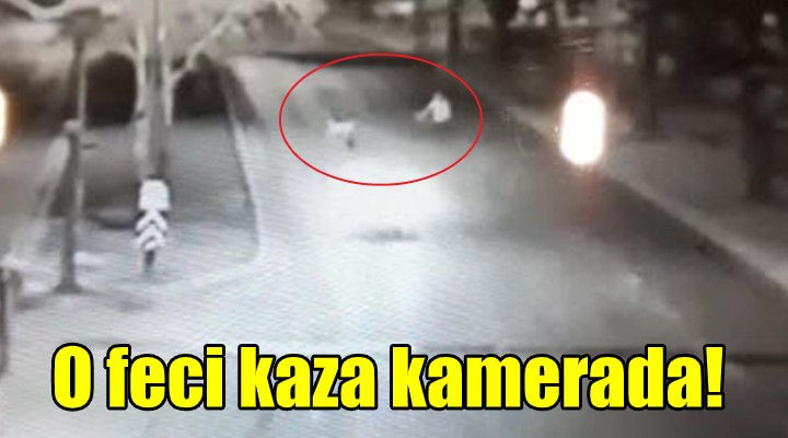 İzmir deki o feci kaza kamerada
