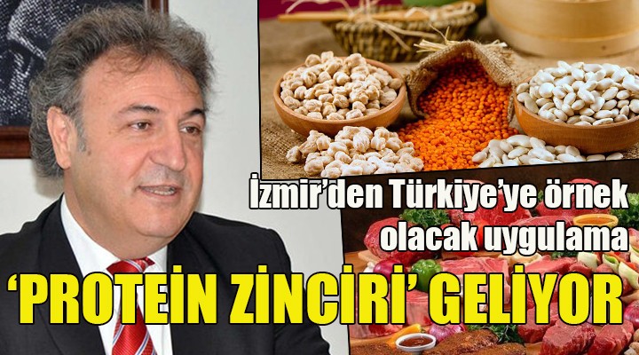 İzmir den Türkiye ye örnek olacak bir proje... Protein Zinciri geliyor!!!