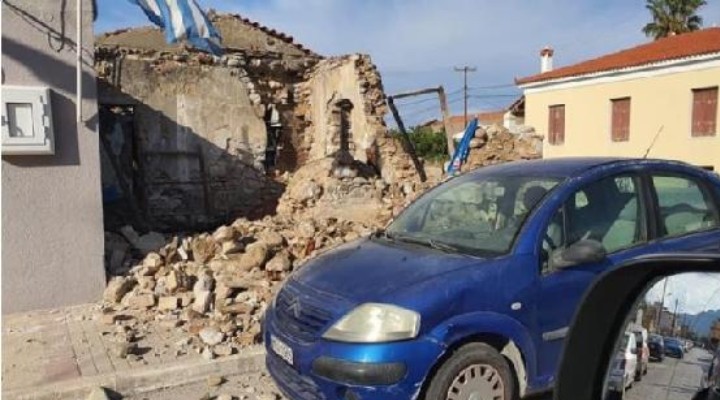 İzmir depremi Yunan adası Samos u da yıktı