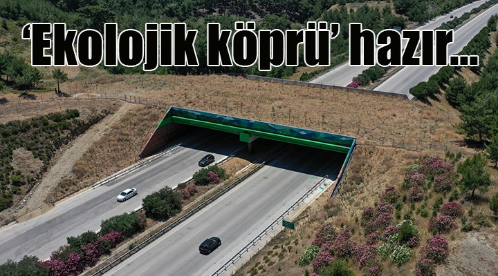 İzmir in  Ekolojik köprüsü  hazır..