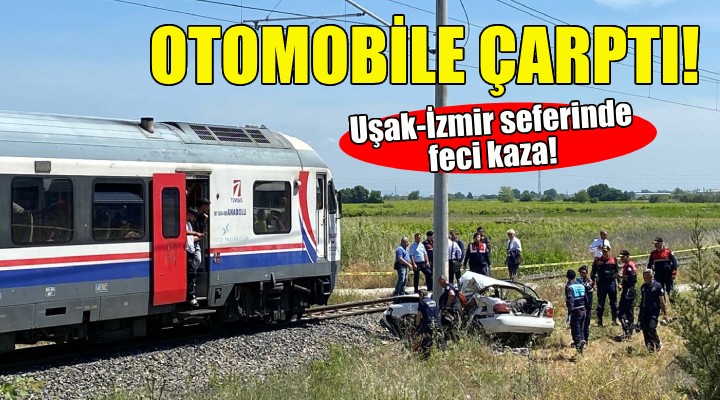 İzmir seferini yapan tren kaza yaptı!