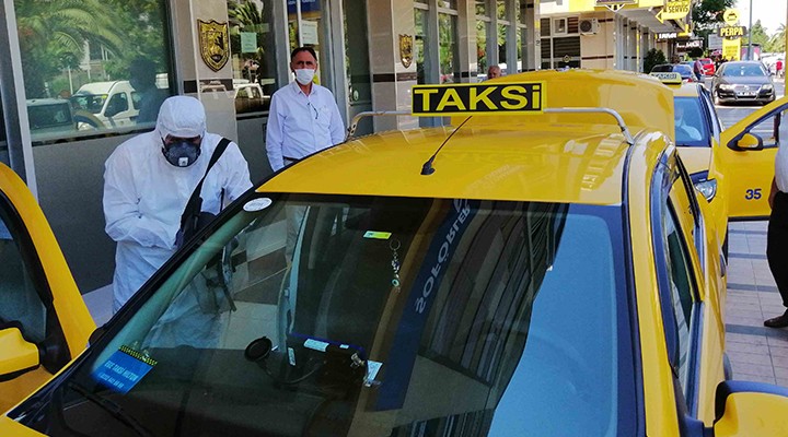 İzmir taksilerinde büyük mücadele...