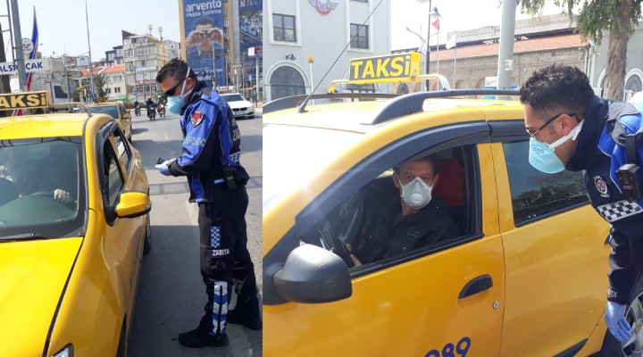 İzmir’de taksilere denetim
