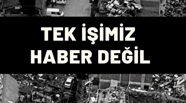 İzmirli gazeteciler depremzedeler için seferber oldu