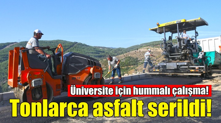 Karabağlar'da üniversite için hummalı çalışma!