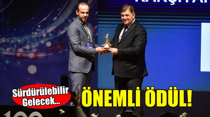 Karşıyaka Belediyesi’ne Türkiye Sürdürülebilir Gelecek Ödülü!