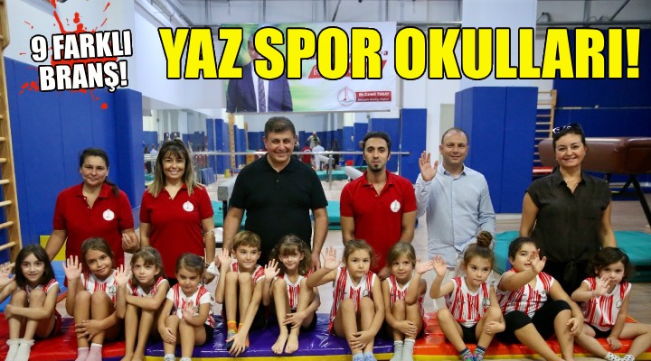Karşıyaka’da yaz spor okulları başlıyor!
