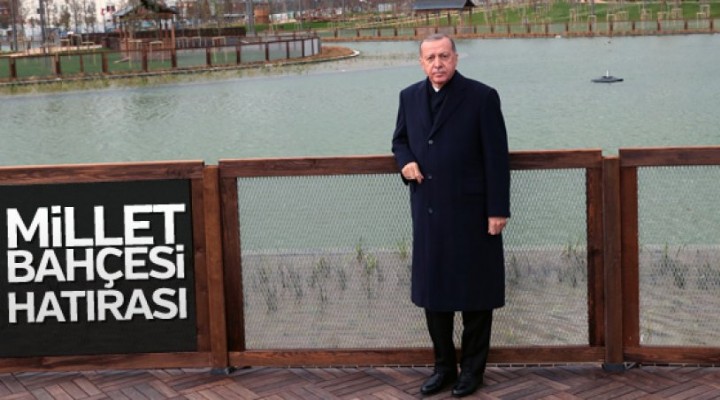 Kayseri’ye 101 milyon liralık  Recep Tayyip Erdoğan Millet Bahçesi 