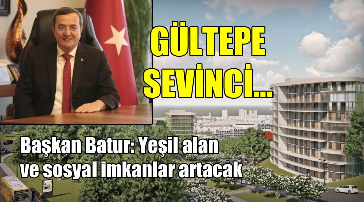 Konak ta sevinç! Başkan Batur: Yeşil alan ve sosyal imkanlar artacak!