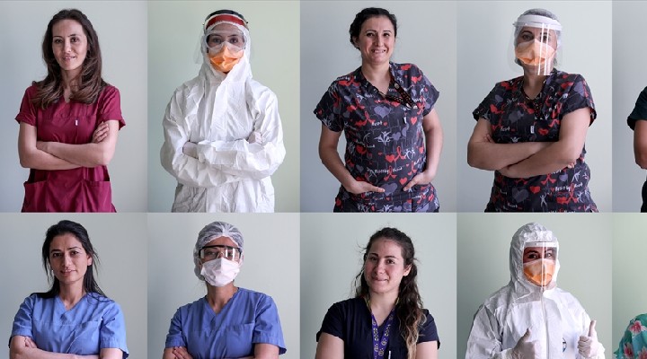 Koronavirüs savaşçısı kadınların en büyük dileği  maskesiz hayat 