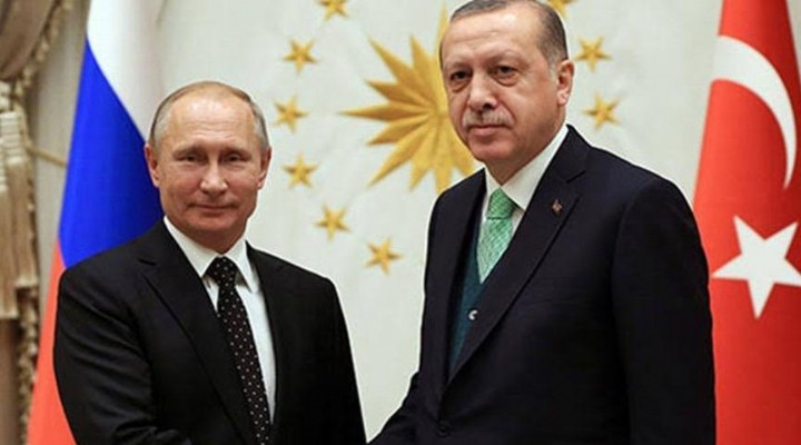 Erdoğan Putin le görüştü