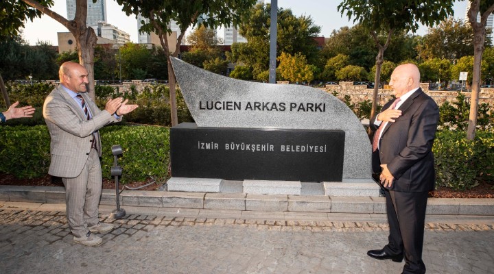 Lucien Arkas Parkı açıldı!