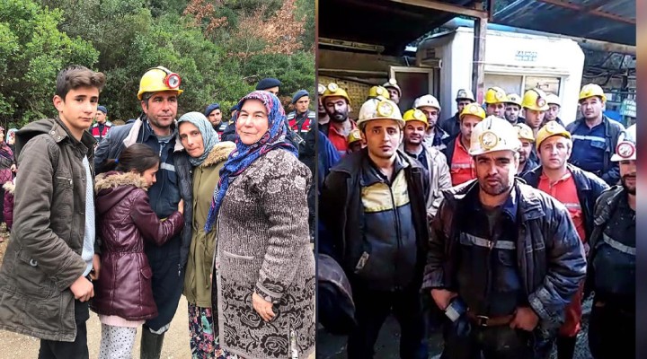 Maden ocağı direnişine aileler de katıldı