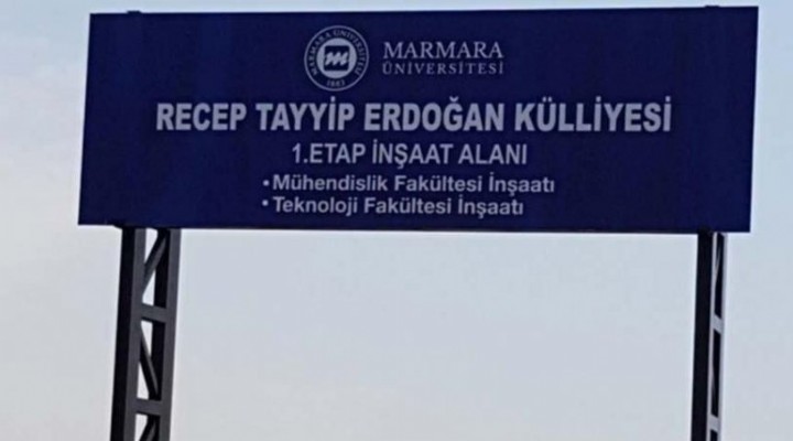 Marmara Üniversitesi,  Recep Tayyip Erdoğan Külliyesi  oluyor