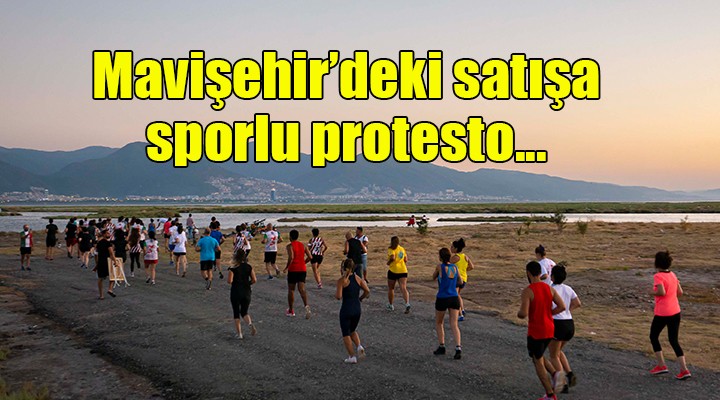 Mavişehir’deki satışa sporlu protesto!
