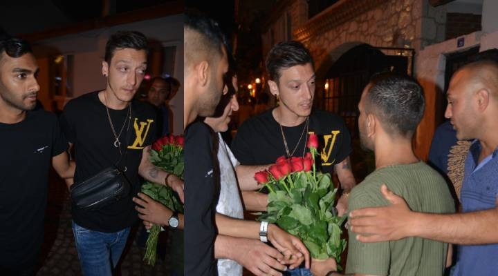 Mesut Özil, çiçekçilerle kapıştı!