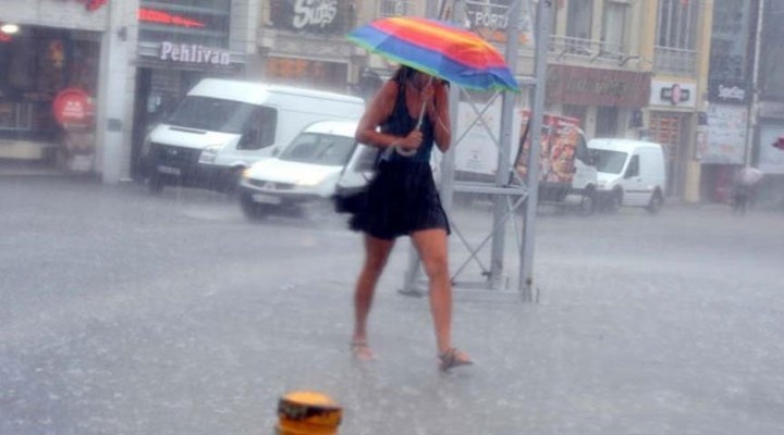 Meteoroloji uyardı: Marmara da sağanak yağış