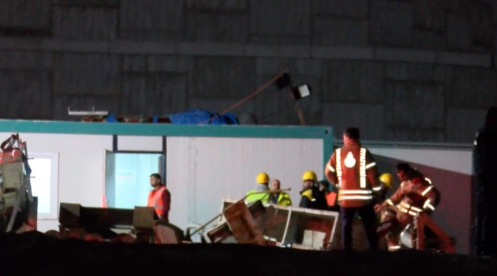 Metro inşaatında göçük: 1 işçi öldü