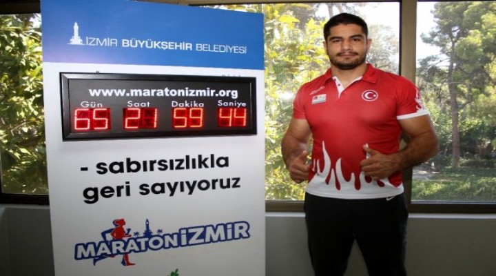 Milli güreşçi Taha Akgül, Maraton İzmir i dünyaya tanıtacak