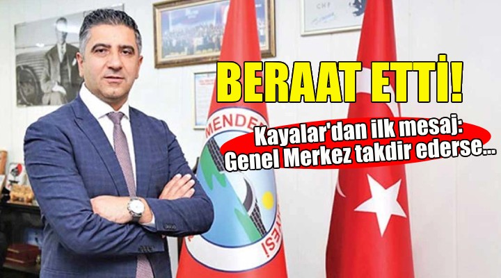Mustafa Kayalar beraat etti: Görevime devam etmek istiyorum!