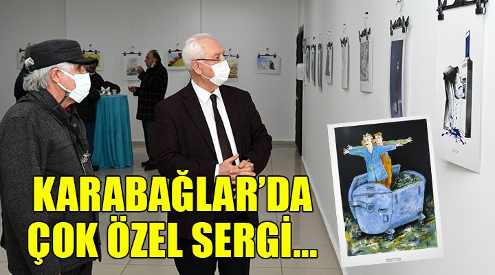 Nasreddin Hoca Yarışması nın karikatürleri Karabağlar da...