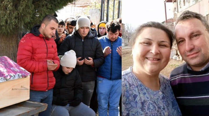 Oğullarını birliğine teslim etmek için gittikleri Malatya’da depremde ölen çift Torbalı da toprağa verildi