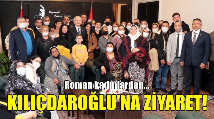 Roman kadınlardan Kılıçdaroğlu na ziyaret!