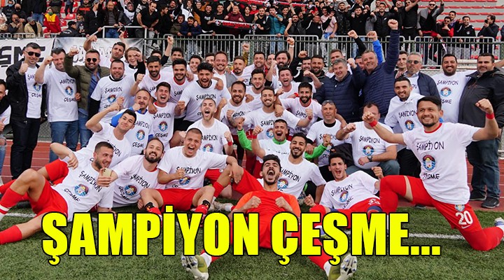 Şampiyon Çeşme Belediyespor